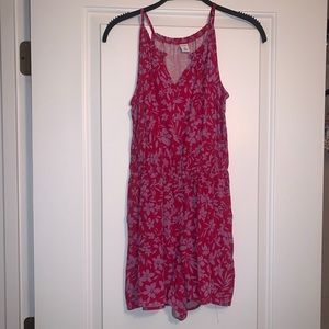 Old Navy Purple Ditsy Floral Romper NWT Petite XSP